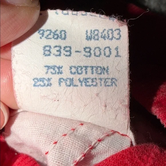 Vintage OshKosh B'gosh Red and Blue Kids Overalls - Picture 5 of 5